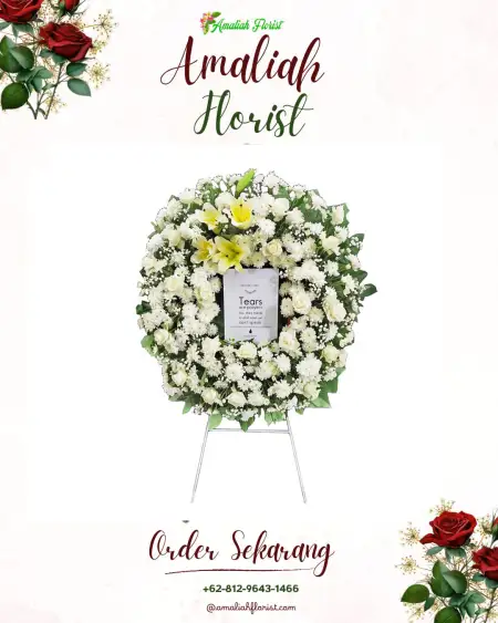 Krans Bunga Duka Mantangai