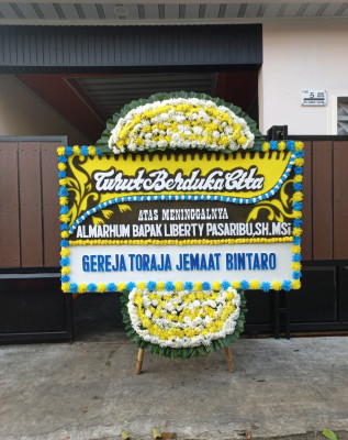 Papan Bunga Duka di Mantangai